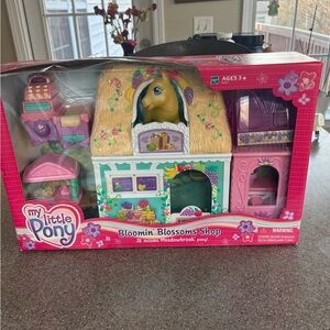 2003 My Little Pony G3 Bloomin Blossoms Shop Set
